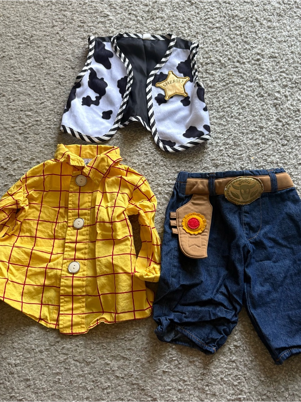 Disney Woody Costume 6-12 Months Toy Story Halloween World Land Cruise